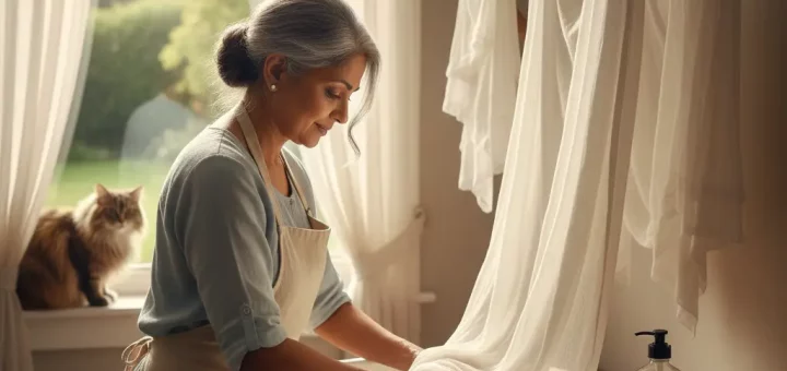 La méthode révolutionnaire de ma tante pour des rideaux éclatants SANS machine ! Découvrez ce secret de nettoyage à l'ancienne plus efficace que les lessives modernes.