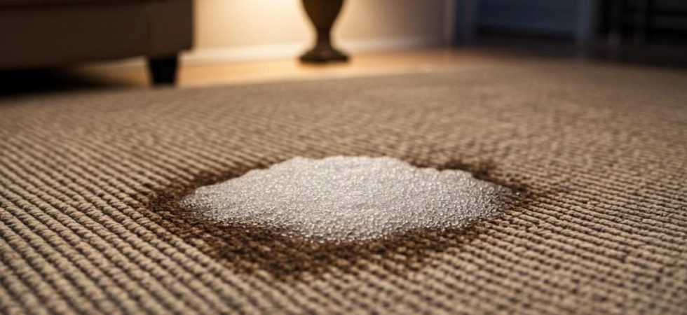 Supprimer les taches tenaces sur le tapis facilement