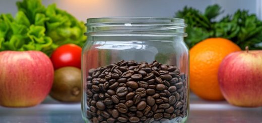 Use coffee grounds to eliminate fridge odors naturally