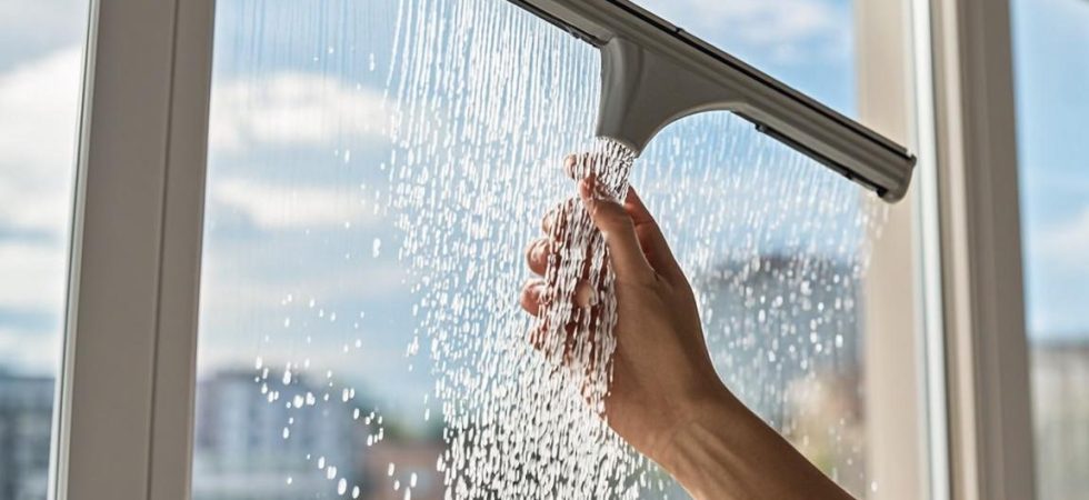Astuce naturelle pour nettoyer les vitres sans traces